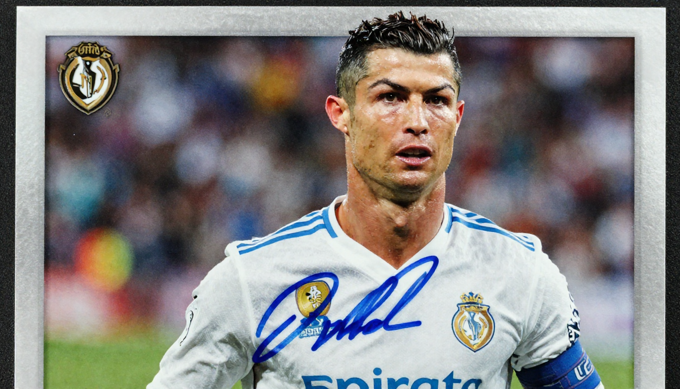 cristiano ronaldo match attax card