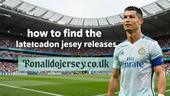 how to find the latest ronaldo jersey releases