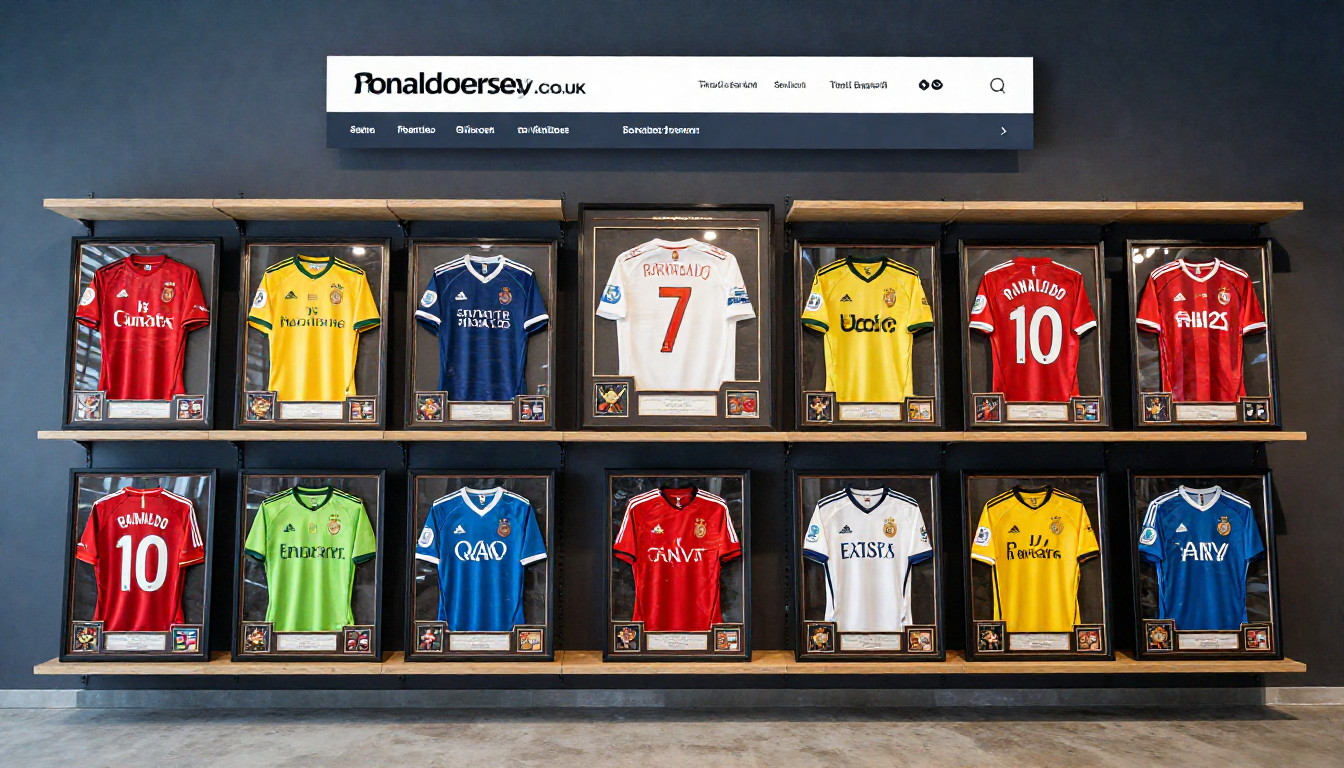 How to collect rare Cristiano Ronaldo jerseys