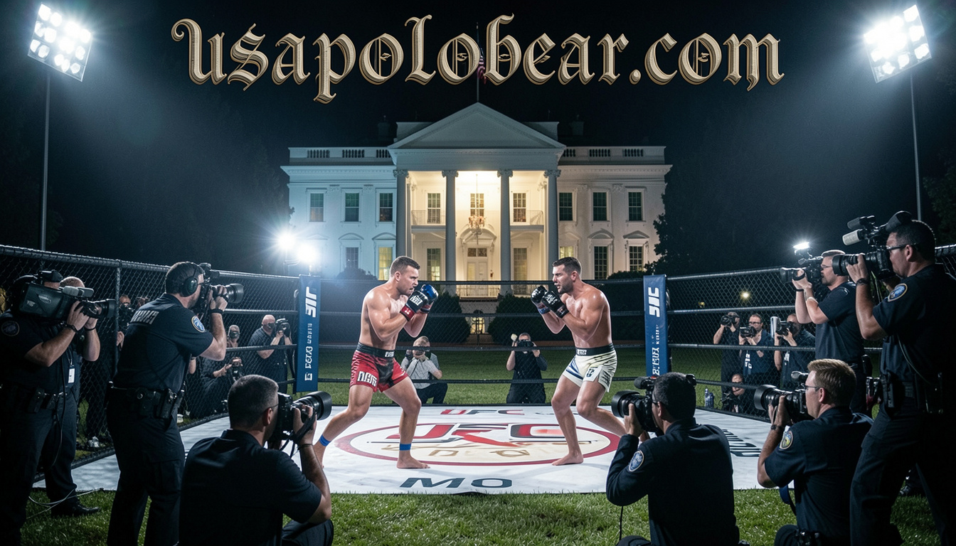 ufc fight white house