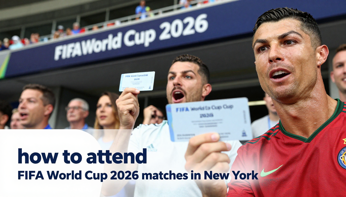 how to attend fifa world cup 2026 matches in new york