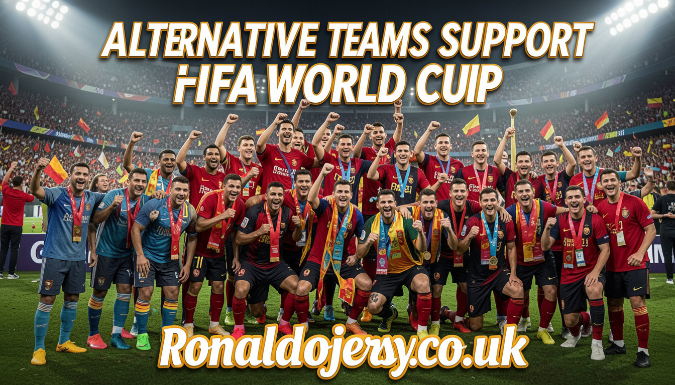 Alternative teams fans support in FIFA World Cup