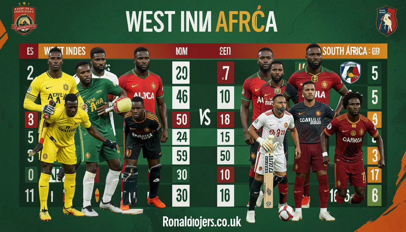 west indies cricket team vs south africa national cricket team match scorecard