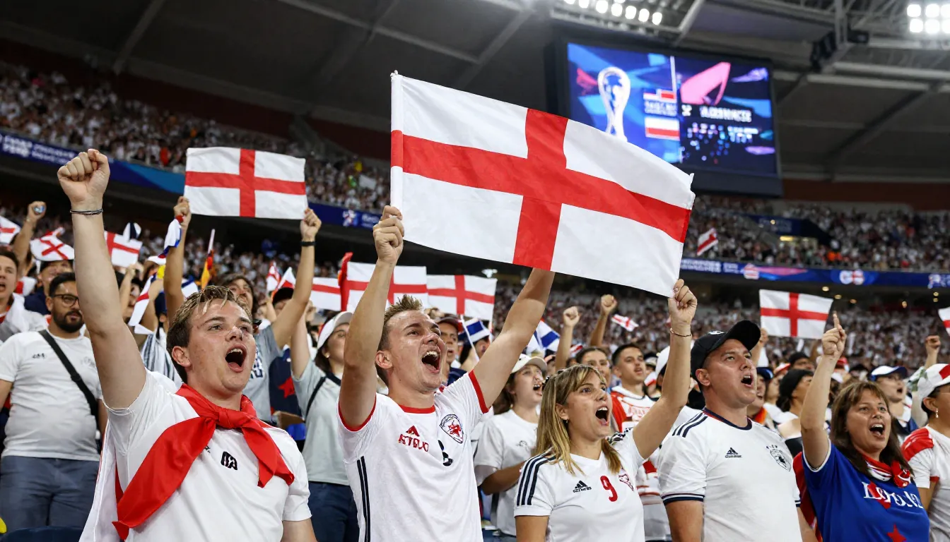 Countries Supporting England in World Cup 2026