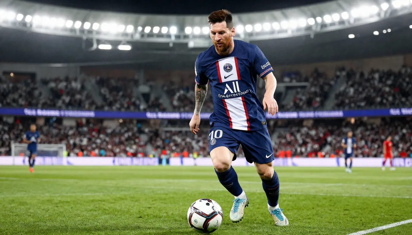 Messi PSG Jersey
