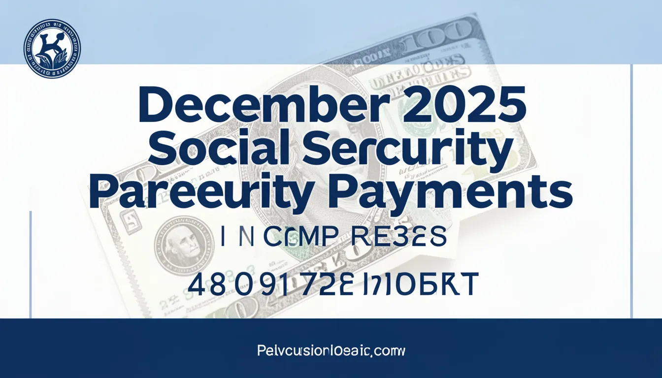 December 2025 Social Security Payments