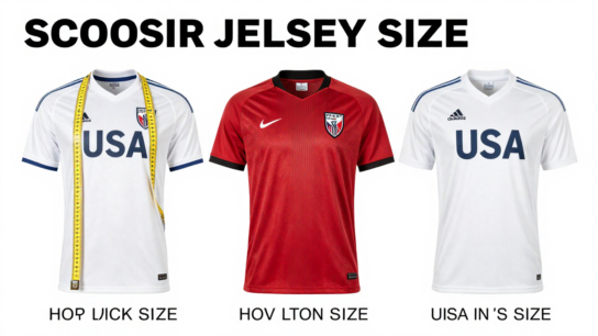 How to Choose the Right Soccer Jersey Size USA