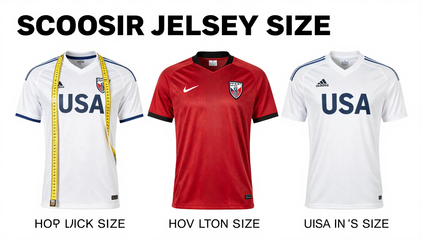 How to Choose the Right Soccer Jersey Size USA