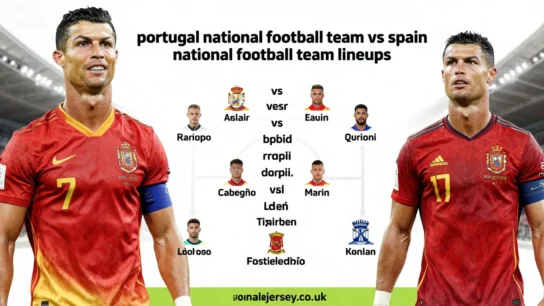 portugal national football team vs spain national football team lineups