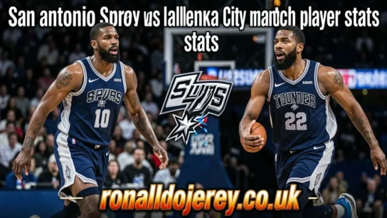 san antonio spurs vs oklahoma city thunder match player stats