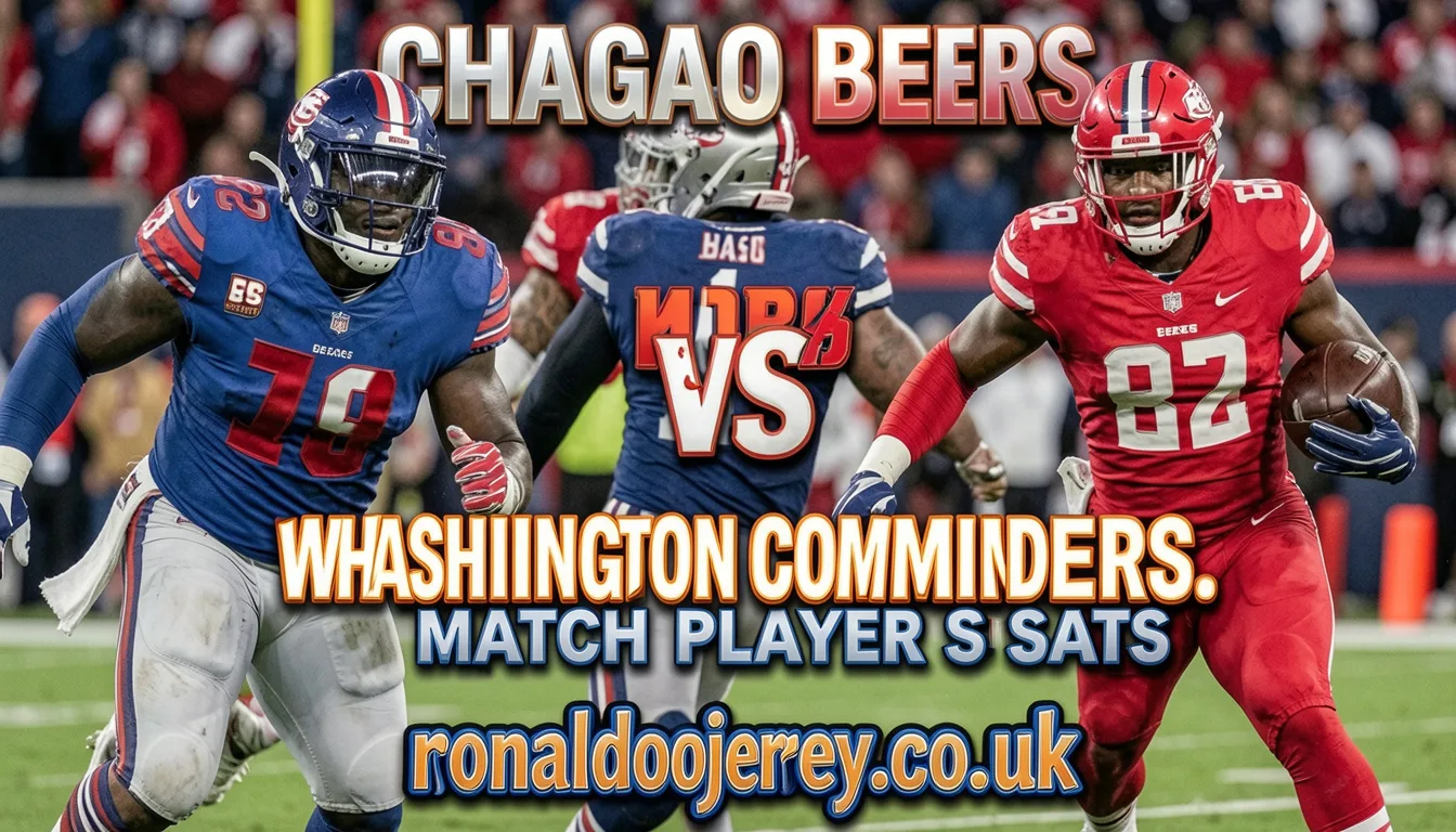 chicago bears vs washington commanders match player stats