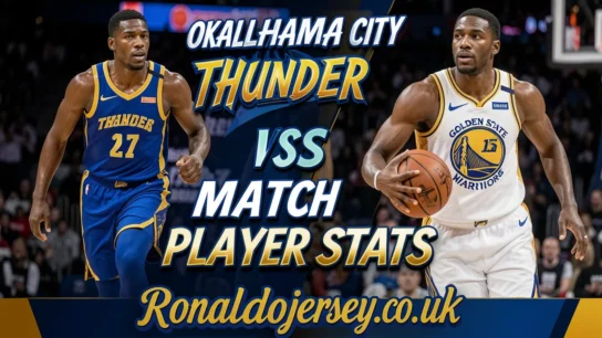 oklahoma city thunder vs golden state warriors match player stats
