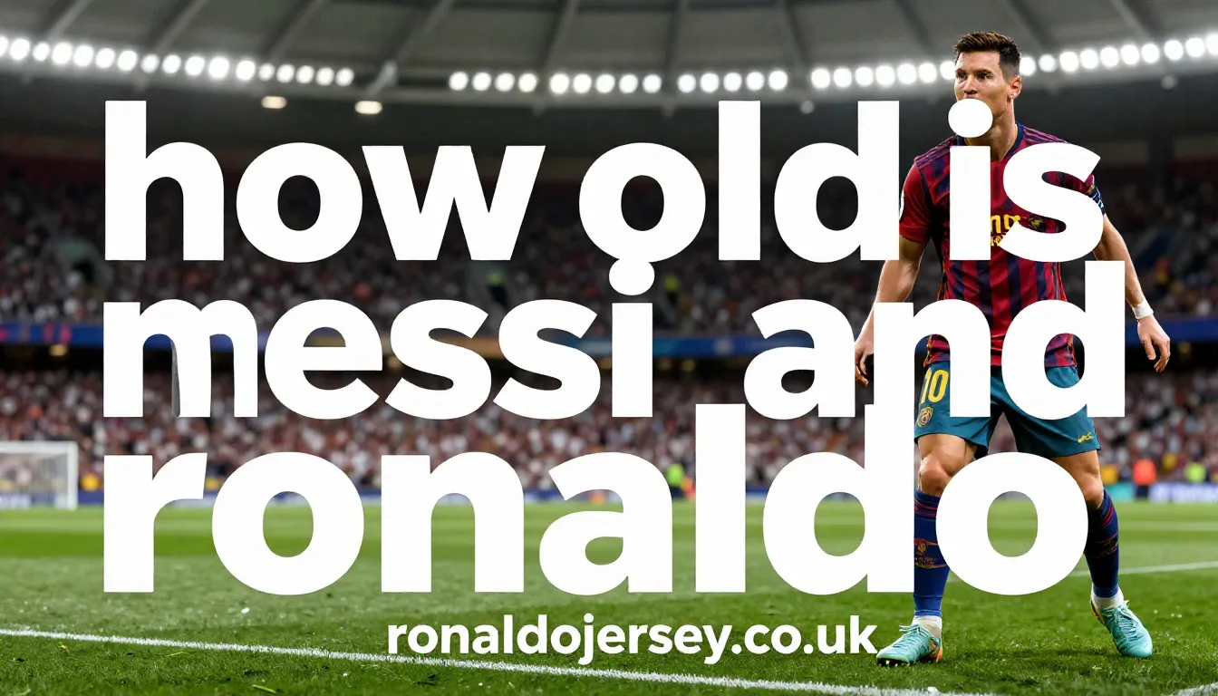 how old is messi and ronaldo
