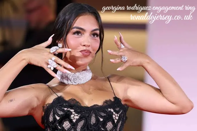 georgina rodríguez engagement ring