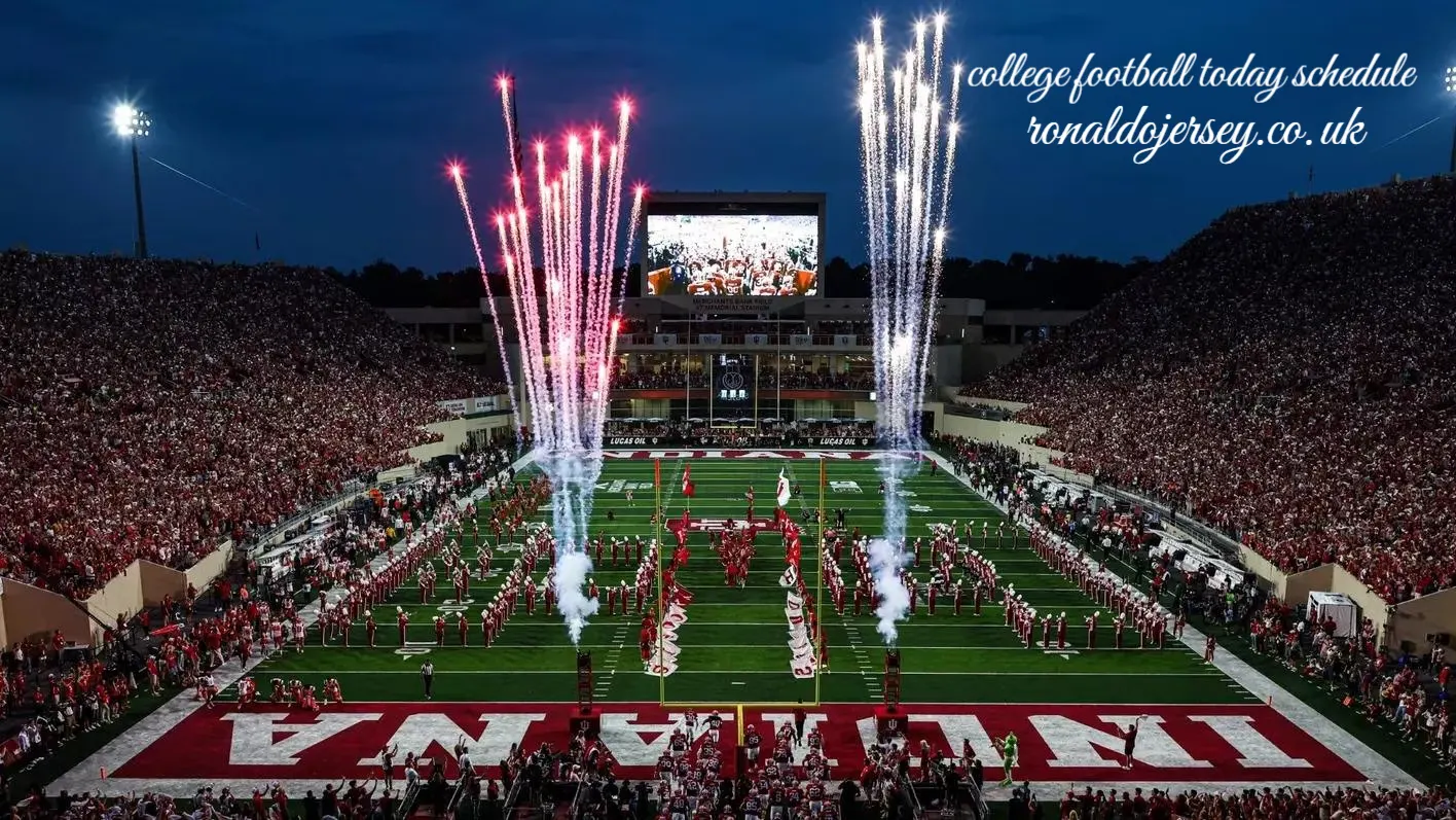 college football today schedule