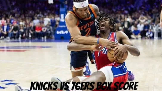 knicks vs 76ers box score